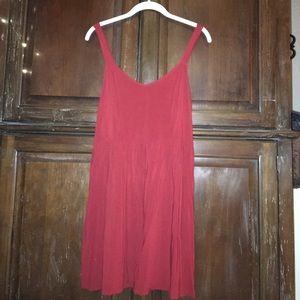 red forever 21 sundress size xl